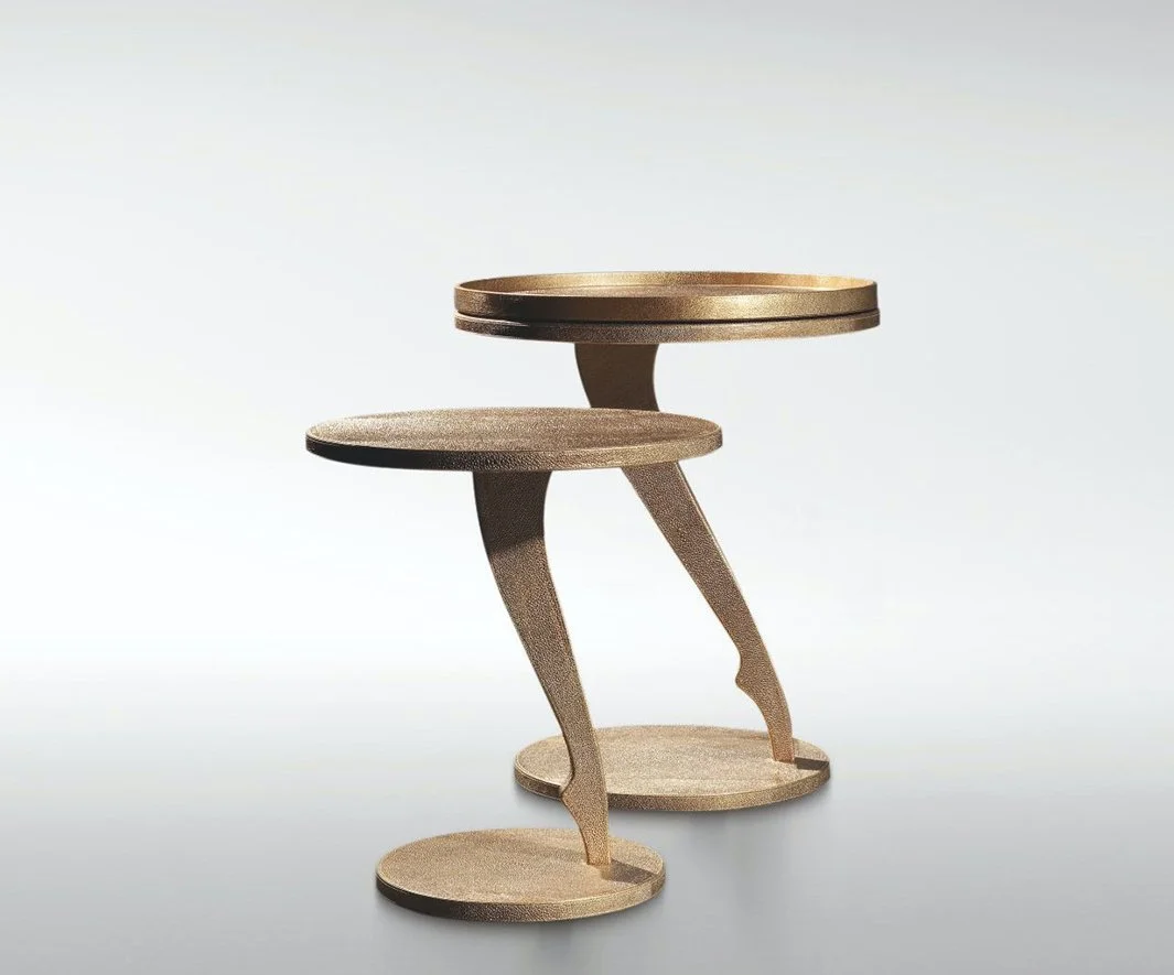 フェンディ ballet small table Fendi Casa Ballet Side Table with Tray — Nuovo Collection